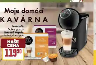 Billa Nescafé dolce gusto kávové kapsle nabídka