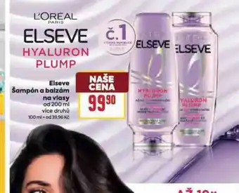 Billa Loreal elseve šampon nabídka