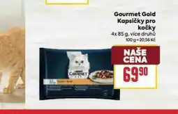 Billa Gourmet gold kapsičky pro kočky nabídka