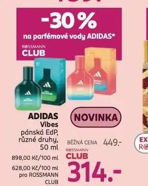 Rossmann Adidas vibes nabídka