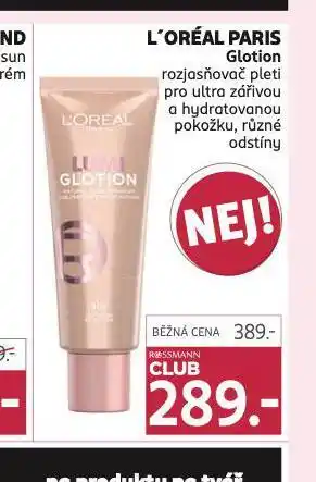 Rossmann Loreal paris rozjasňovač nabídka