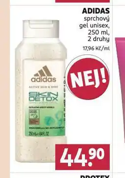 Rossmann Adidas sprchový gel nabídka