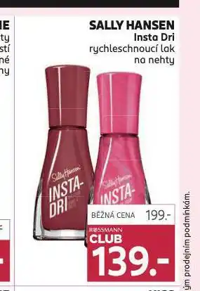 Rossmann Sally hansen lak na nehty nabídka