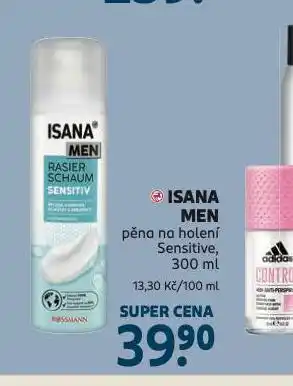 Rossmann Isana men pěna na holení nabídka