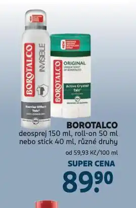 Rossmann Borotalco deosprej nabídka