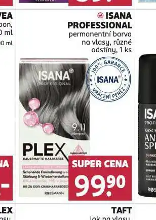 Rossmann Isana professional permanentní barva na vlasy nabídka