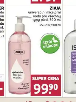 Rossmann Ziaja univerzální micelární voda nabídka