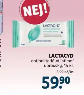 Rossmann Lactacyd antibakteriální intimní ubrousky nabídka