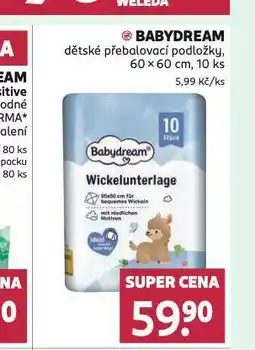 Rossmann Babydream dětské přebalovací podložky nabídka