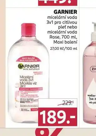 Rossmann Garnier micelární voda nabídka