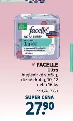 Rossmann Facelle ultra hygienické vložky nabídka