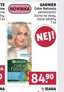 Rossmann Garnier color naturals permanentní barva nabídka