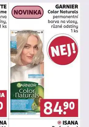 Rossmann Garnier color naturals permanentní barva nabídka