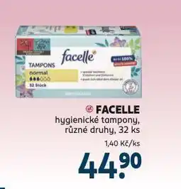 Rossmann Facelle hygienické tampony nabídka