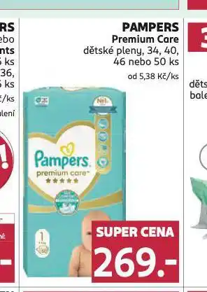 Rossmann Pampers dětské plenky nabídka