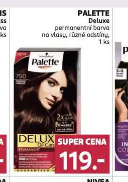 Rossmann Palette deluxe permanentní barva na vlasy nabídka