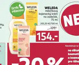 Rossmann Weleda měsíčkový kojenecký krém nabídka