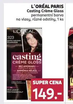 Rossmann Loreal paris casting créme gloss permanentní barva na vlasy nabídka