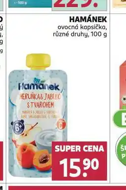 Rossmann Hamánek ovocná kapsička nabídka