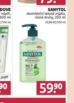 Rossmann Sanytol dezinfěkční tekuté mýdlo nabídka