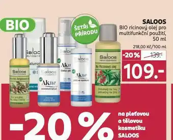 Rossmann Saloos bio ricinový olej nabídka