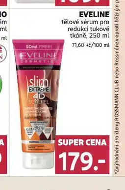 Rossmann Eveline tělové sérum nabídka