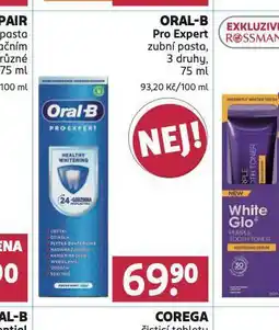 Rossmann Oral-b pro expert zubní pasta nabídka