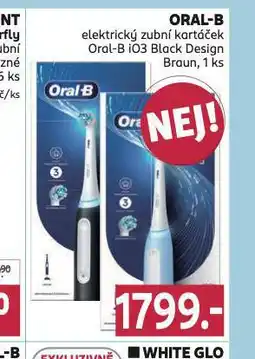 Rossmann Oral-b series io 3 black elektrický zubní kartáček nabídka