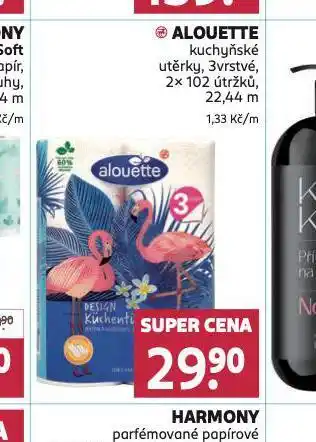 Rossmann Alouette kuchyňské utěrky nabídka