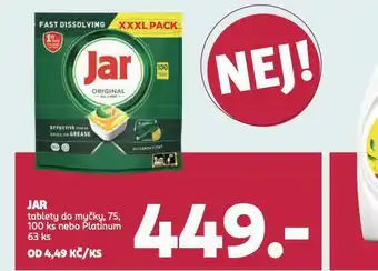 Rossmann Jar tablety do myčky nabídka