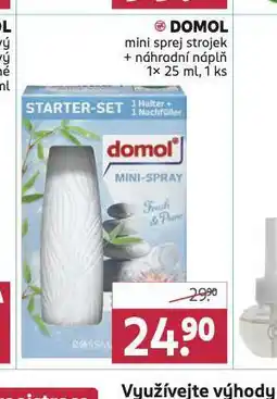 Rossmann Domol mini sprej strojek nabídka