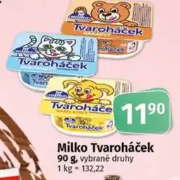 COOP TIP Milko Tvaroháček nabídka