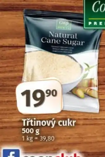 COOP TIP Třtinový cukr nabídka