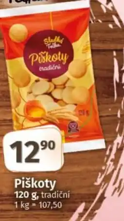 COOP TIP Piškoty nabídka