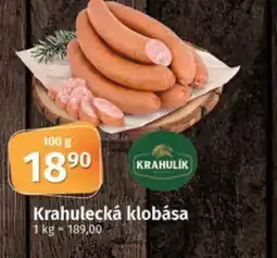 COOP TIP Krahulecká klobása nabídka