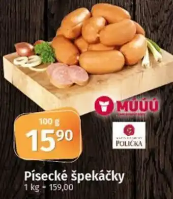 COOP TIP Písecké špekáčky nabídka