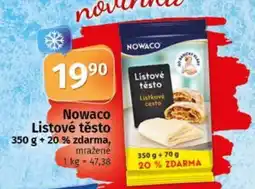 COOP TIP NOWACO Listkové cesto nabídka