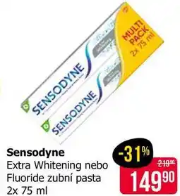 Teta SENSODYNE 2x 75 ml nabídka