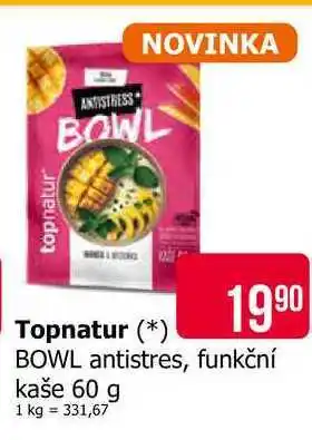 Teta Topnatur BOWL antistres, funkční kaše 60 g nabídka