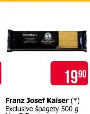 Teta Franz Josef Kaiser Exclusive špagety 500 g nabídka