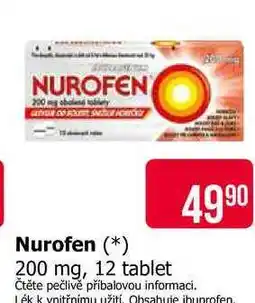 Teta Nurofen 200 mg, 12 tablet nabídka