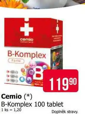 Teta Cemio B-Komplex 100 tablet nabídka