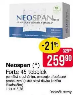 Teta Neospan Forte 45 tobolek nabídka