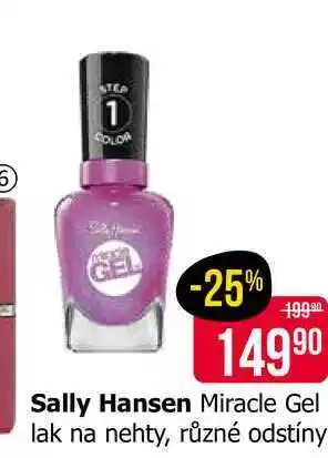 Teta Sally Hansen Miracle Gel lak na nehty, různé odstíny nabídka