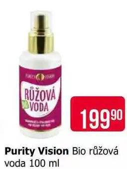 Teta Purity Vision Bio růžová voda 100 ml nabídka