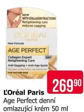 Teta L'Oréal Paris Age Perfect denní omlazující krém 50 ml nabídka