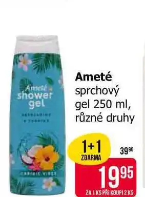 Teta Ameté sprchový gel 250 ml, různé druhy nabídka