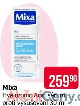 Teta Mixa Hyaluronic Acid sérumy proti vysušování 30 ml nabídka