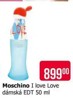 Teta Moschino I love Love dámská EDT 50 ml nabídka