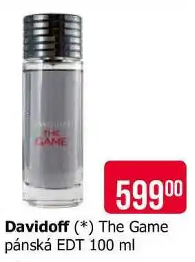 Teta Davidoff The Game pánská EDT 100 ml nabídka